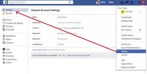 How to change your Name on Facebook